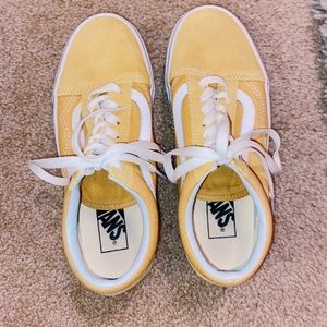 Yellow Old School Vans